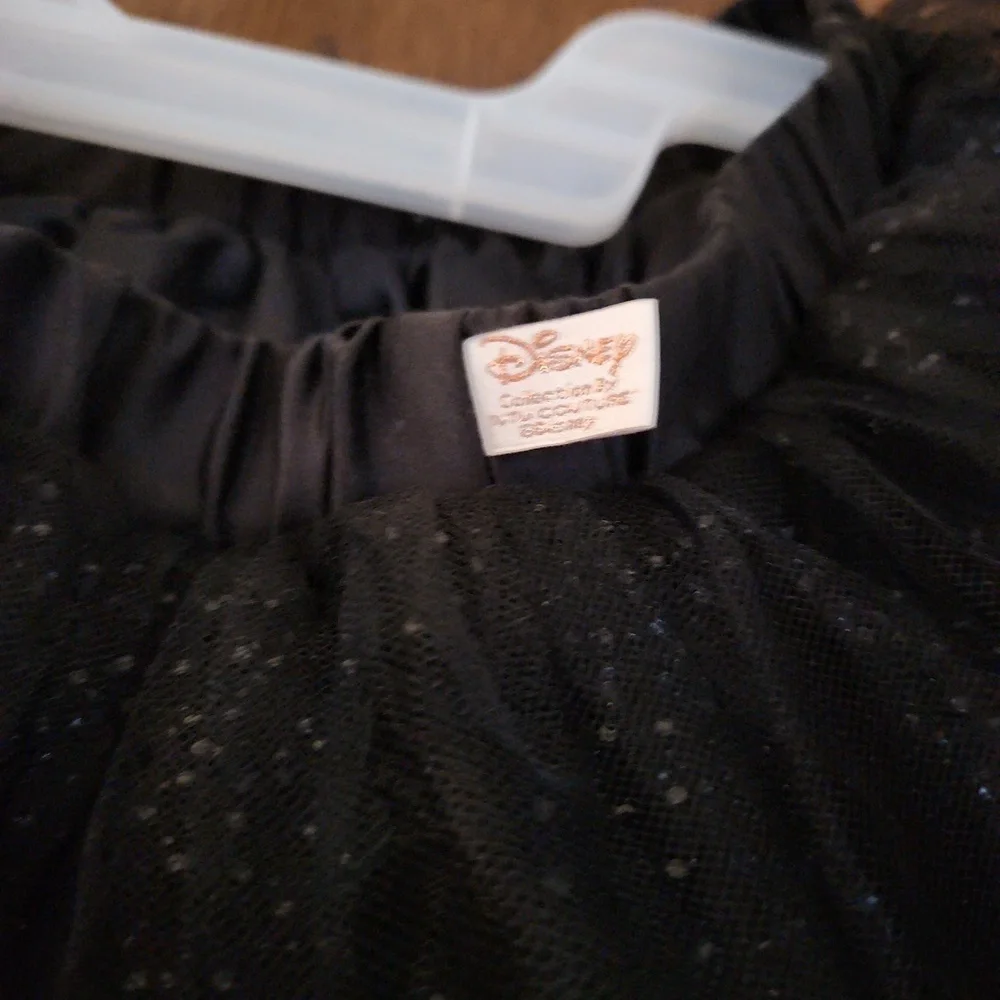 Disney Black sparkle tutu size 7/8 girls